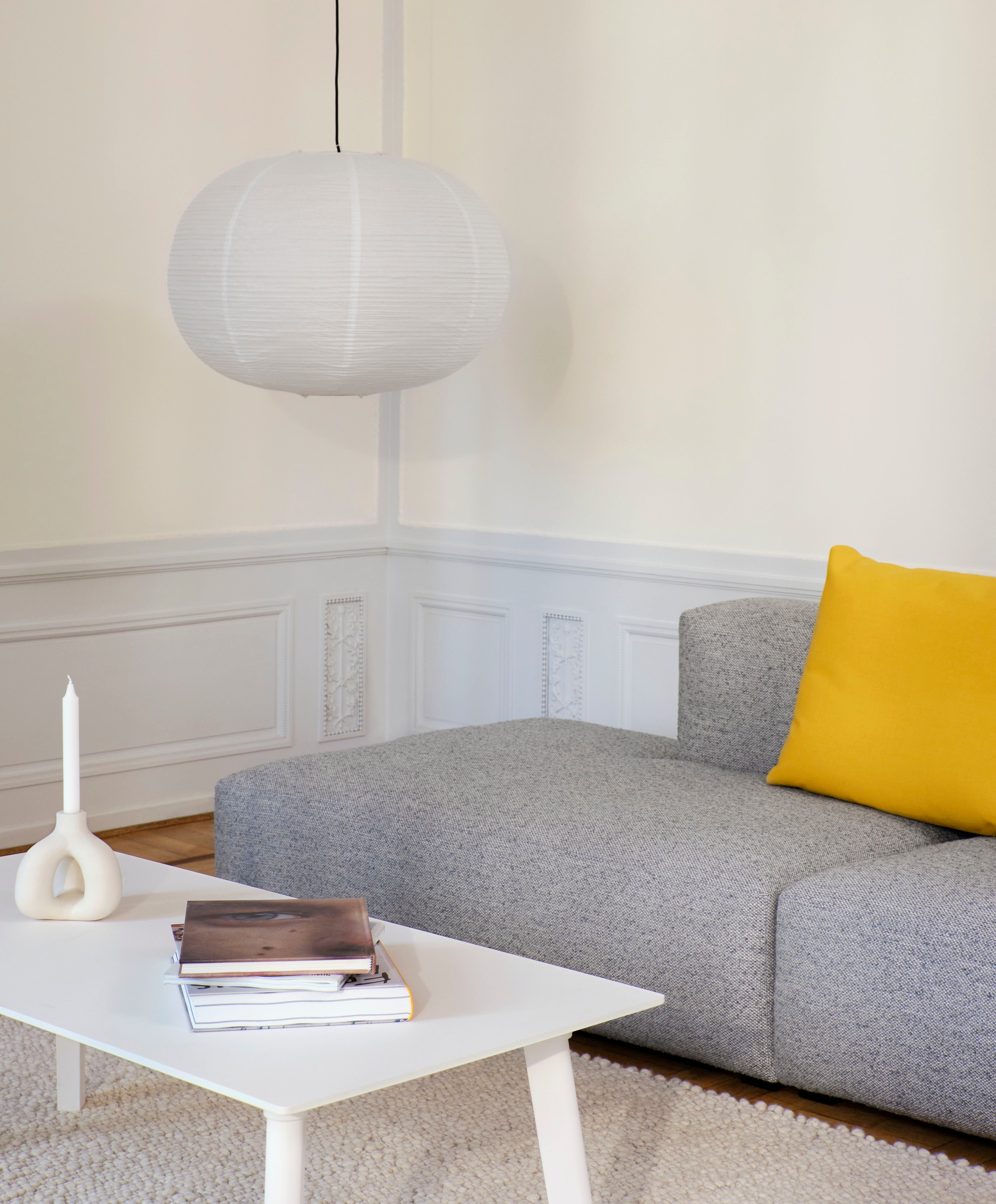 Ellipse Paper Shade - Classic White