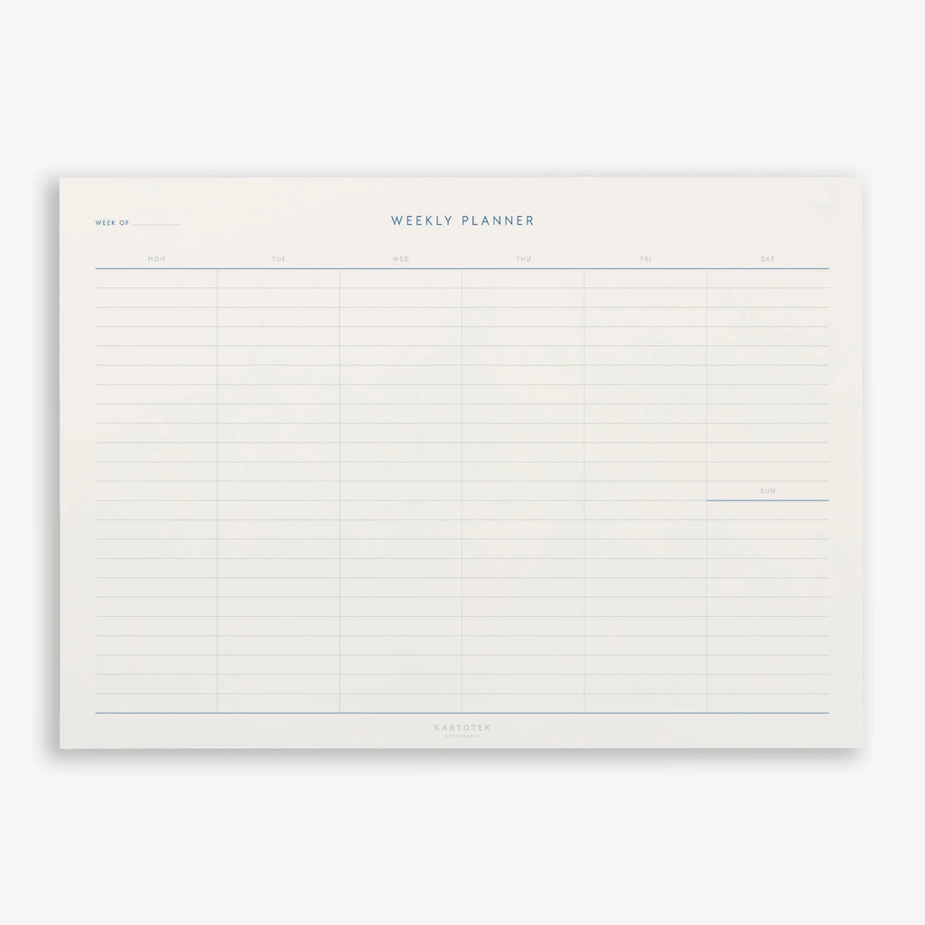Planner săptămânal A4