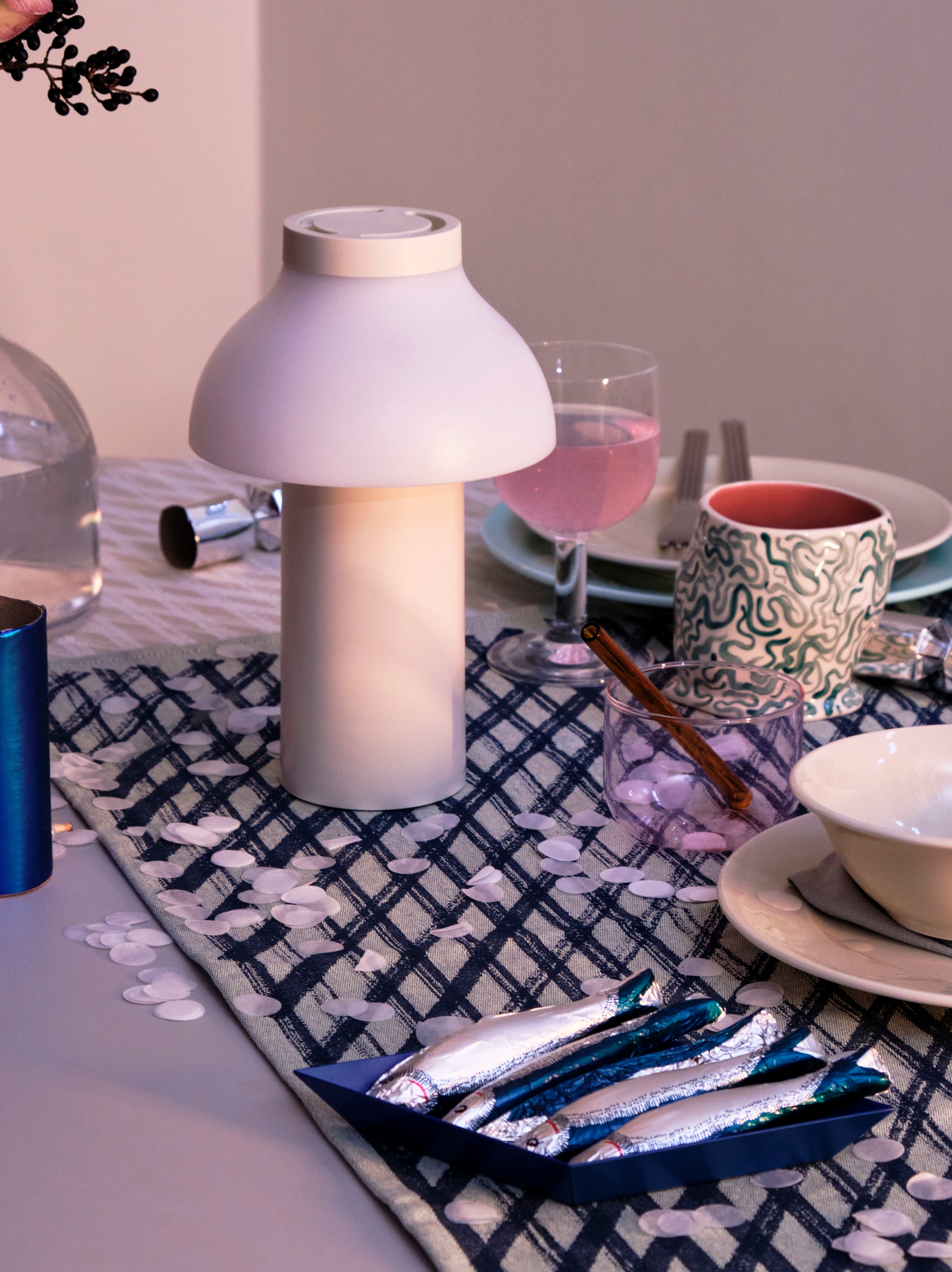 PC Portable Lamp - Cream White