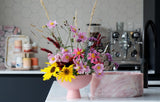 Pink Marble Fruit Bowl