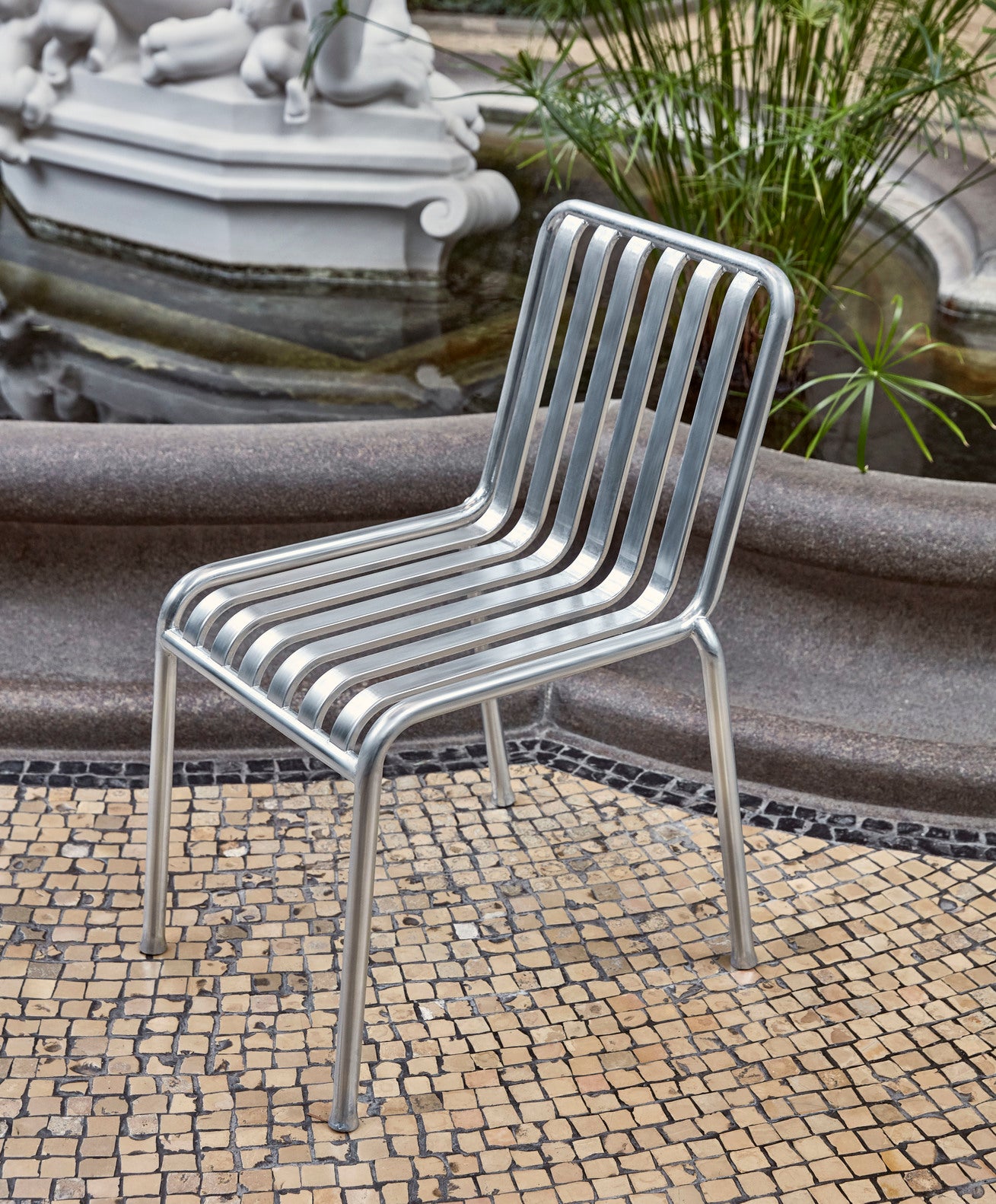 Scaun Palissade - Hot Galvanised