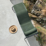 Quilted Cushion for Palissade Chaise Longue - Olive