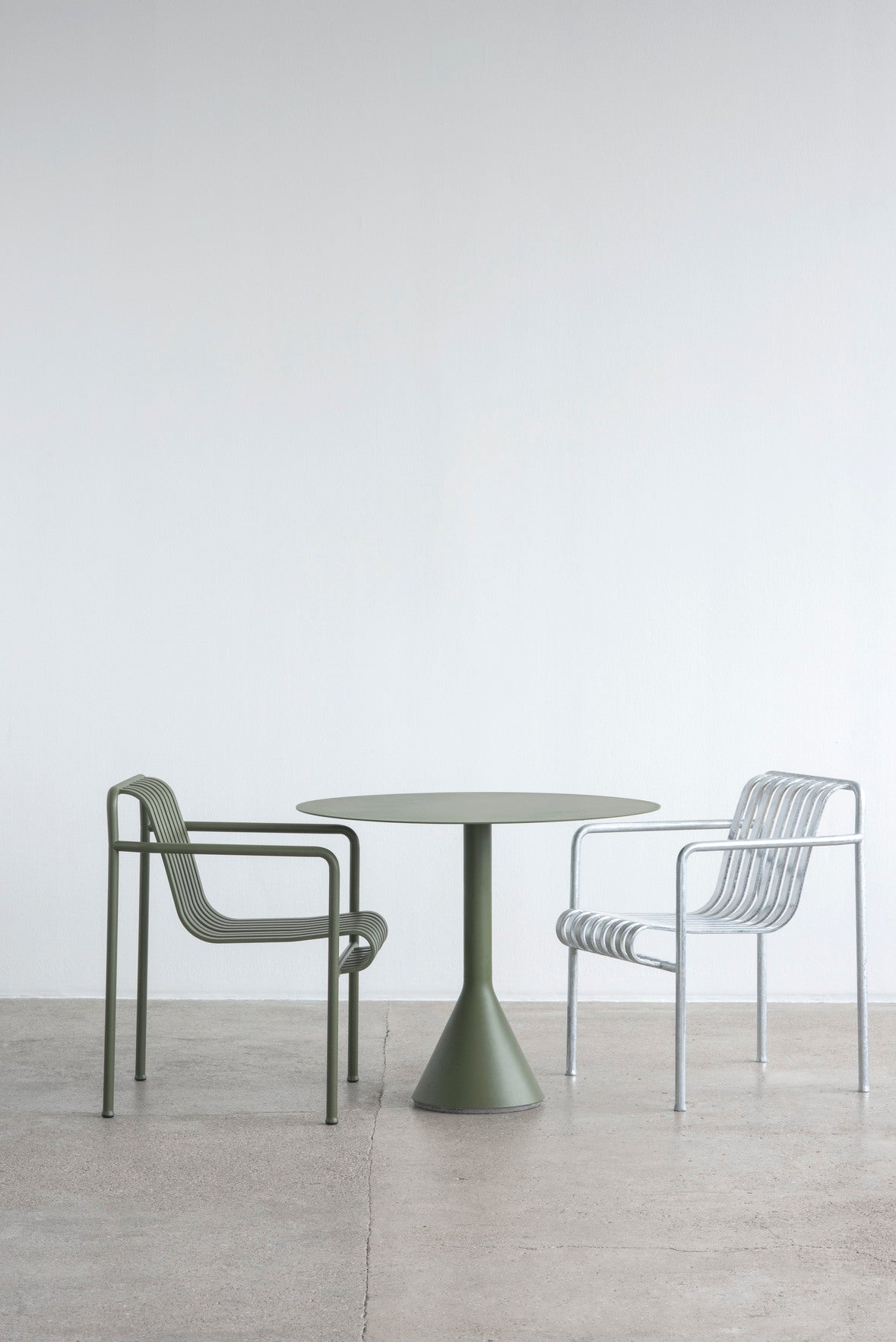 Scaun de dining Palissade - Oliv