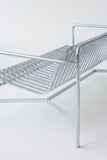 Palissade Dining Bench with Armrests - Hot Galvanised