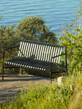 Palissade Dining Bench with Armrests - Anthracite