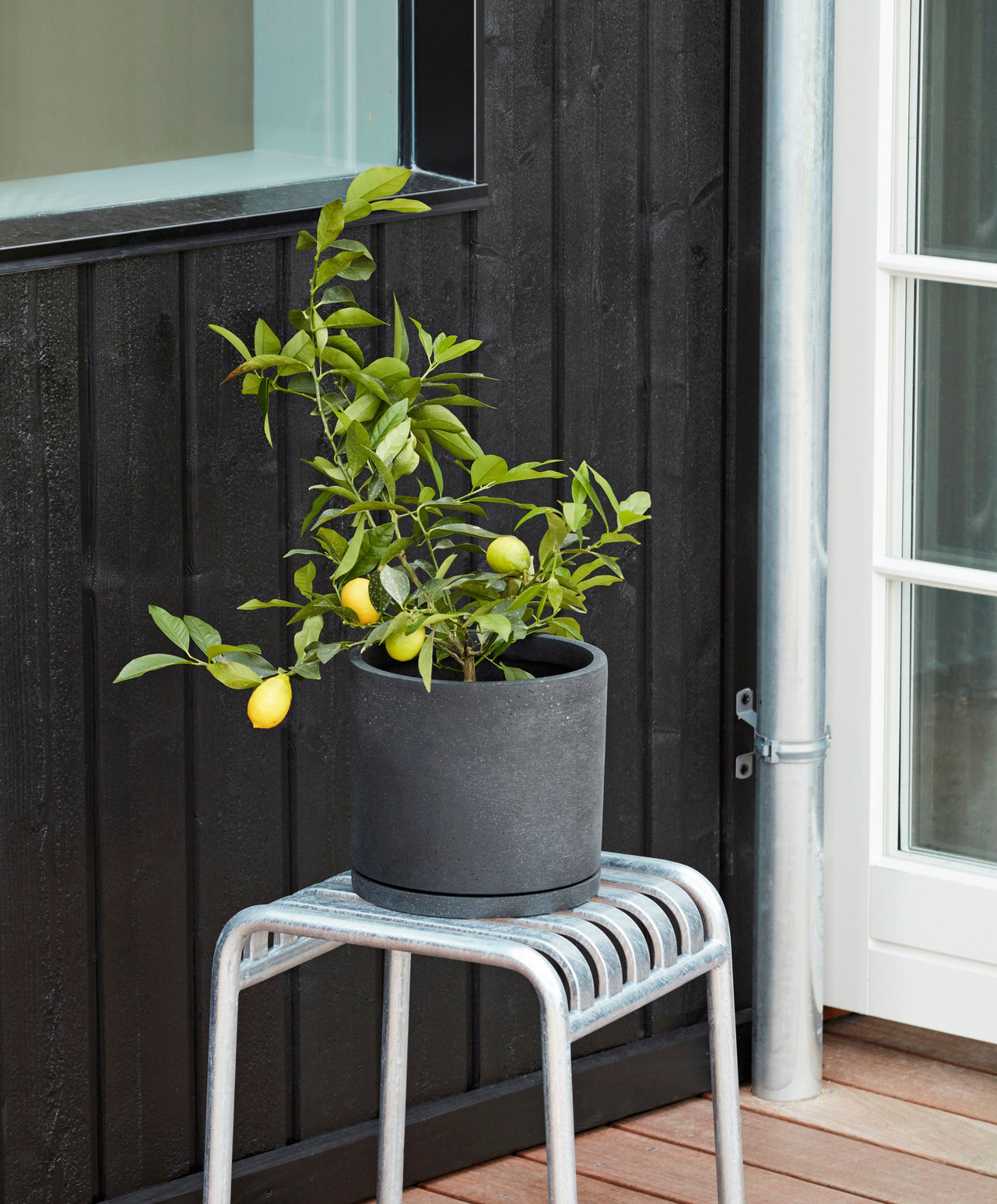 Taburet Palissade - Hot Galvanised
