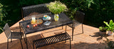 Palissade Dining Bench - Anthracite