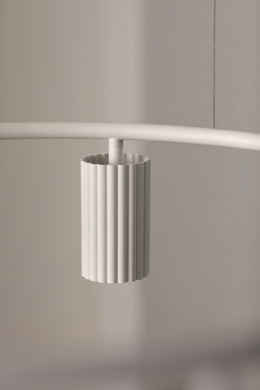 Donna Circle 60 Pendant - Linen