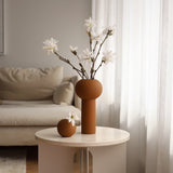 Androgyne Side Table Top - Crystal rose marble