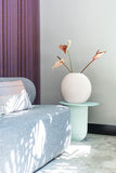 Plateau Side Table - Mint Green