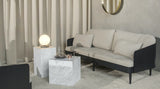 Plinth Cubic - White marble carrara