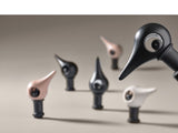 Rocks Wine Stopper - Bird, Warm Grey