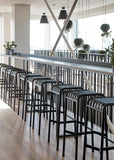 Scaun de bar Palissade - Antracit