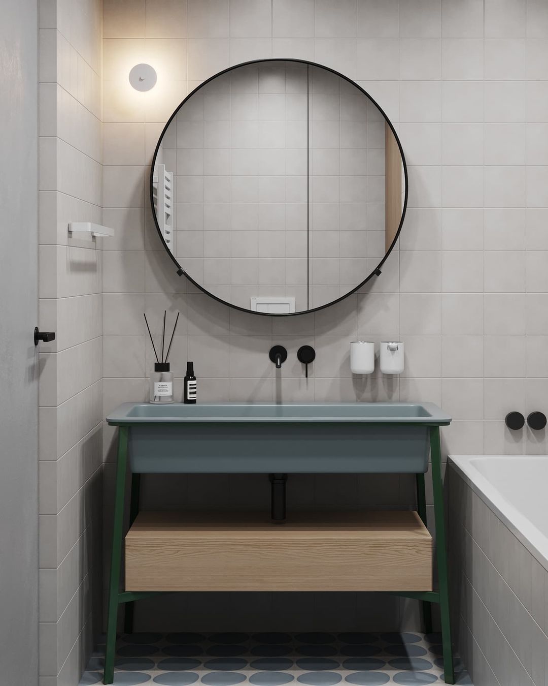 Toothbrush Holder, Wall - White
