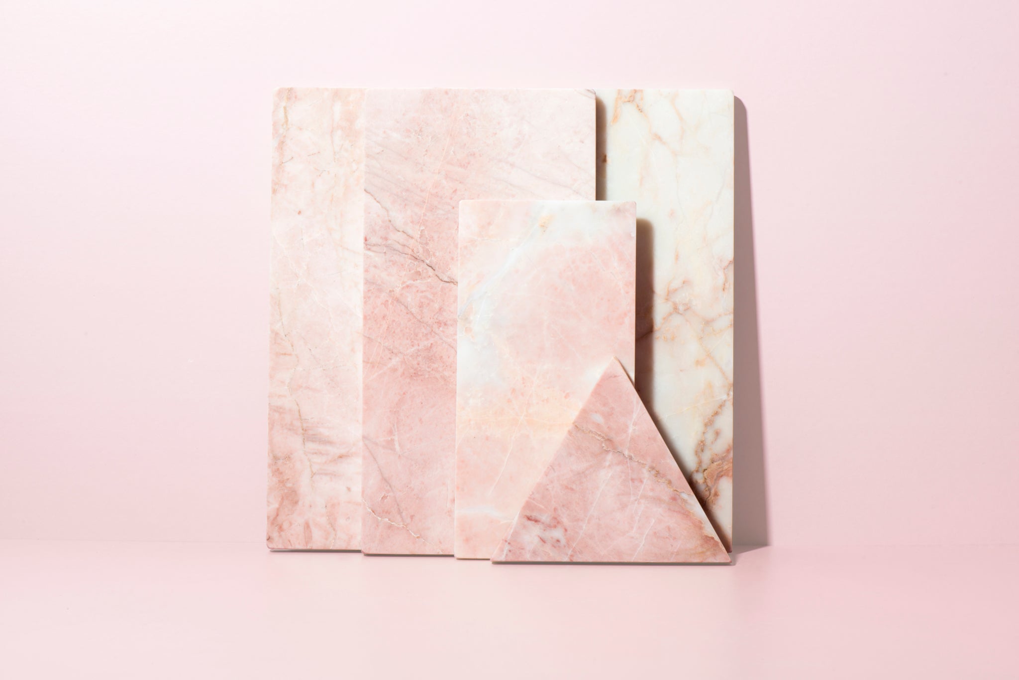 Pink Marble Rectangular Board M