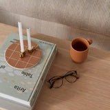 Suki Board Round - Caramel / Offwhite