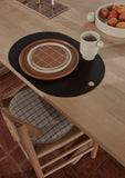 Suki Board Round - Caramel / Offwhite