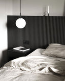 TR Bulb, Pendant - Black / Matte