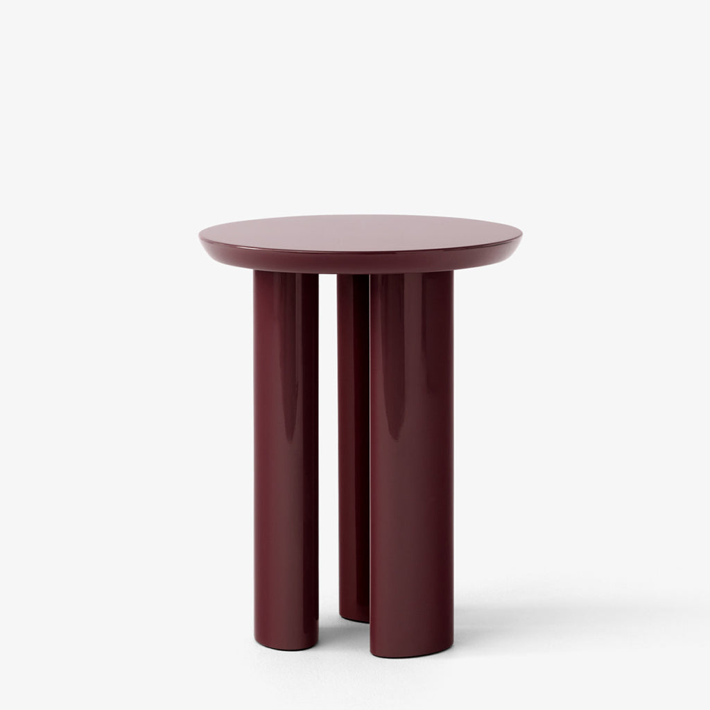 Tung Table JA3, Burgundy Red
