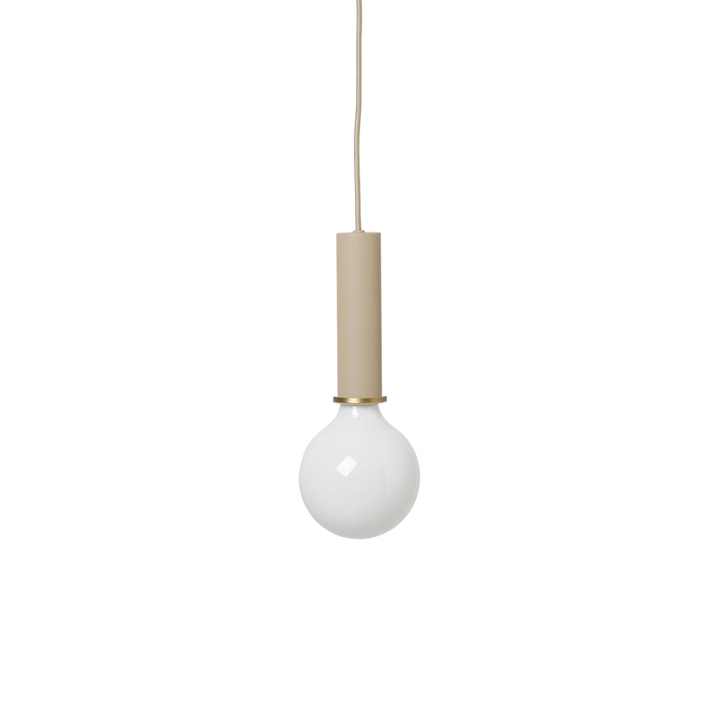 Socket Pendant High - Cashmere