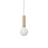 Socket Pendant High - Cashmere