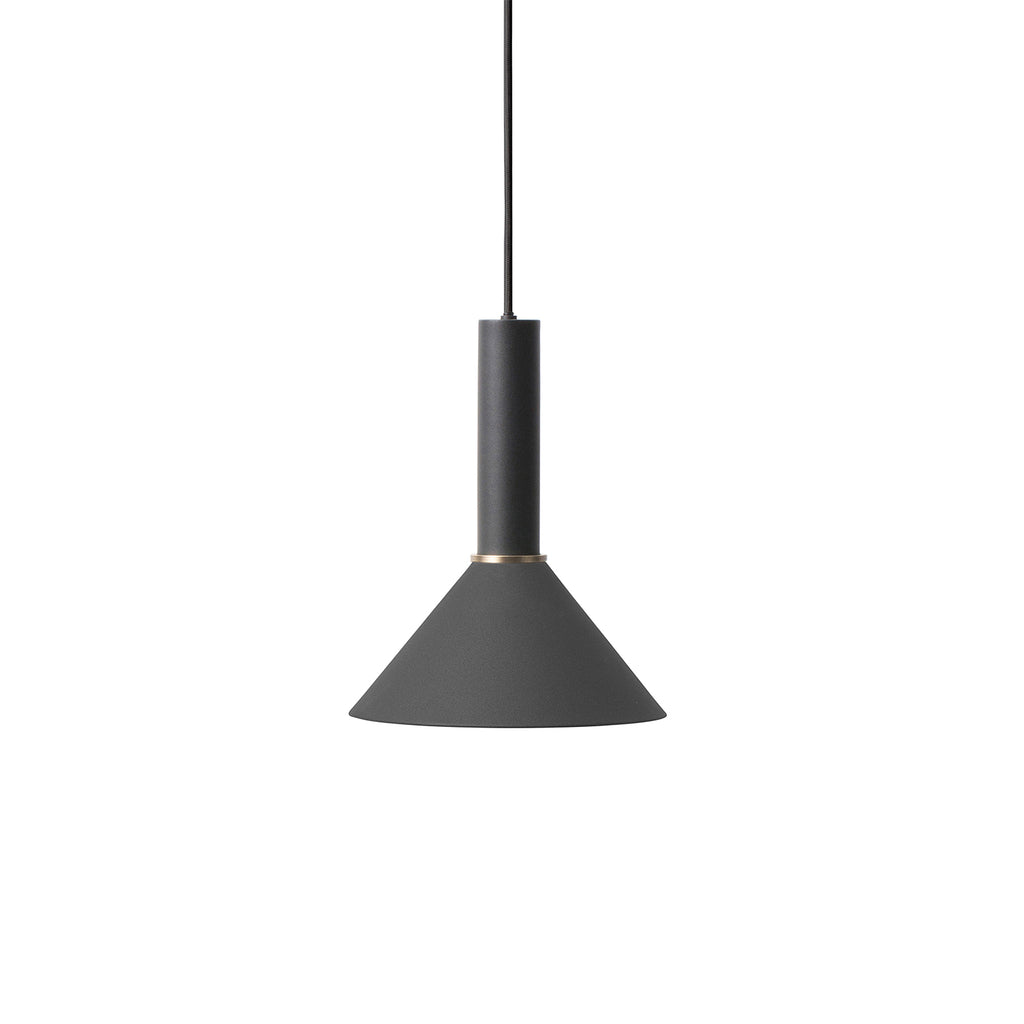Cone Shade High Socket - Black