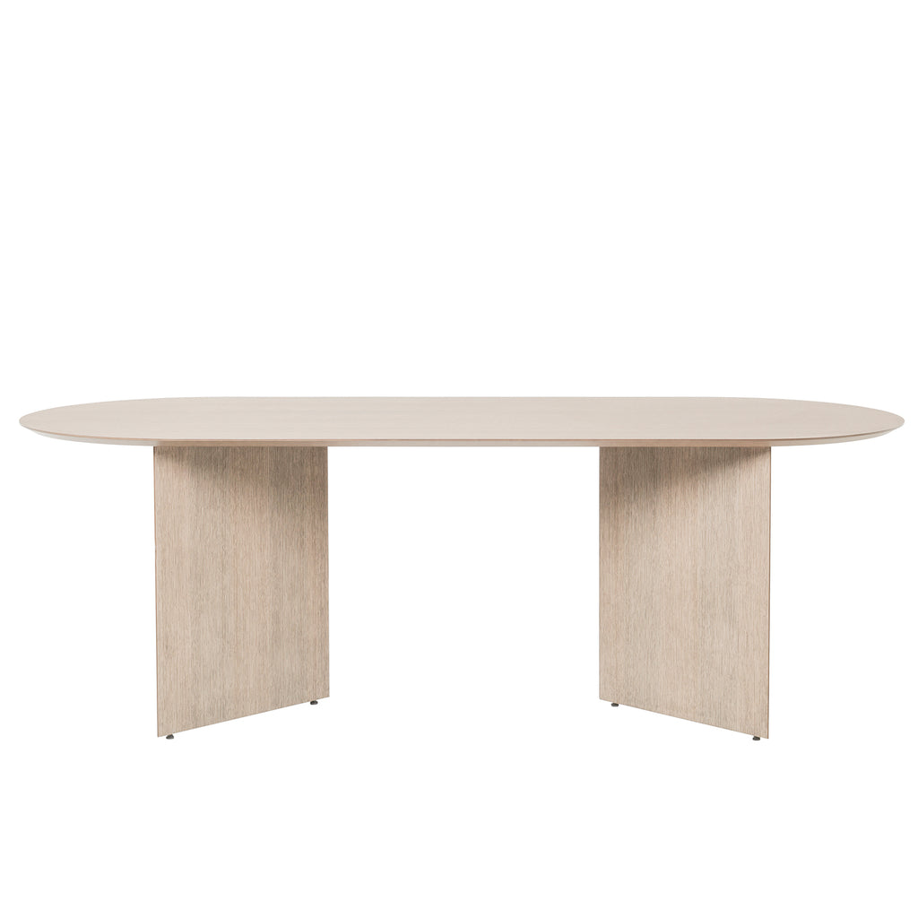 Mingle Table Oval 220 Veneer Natural