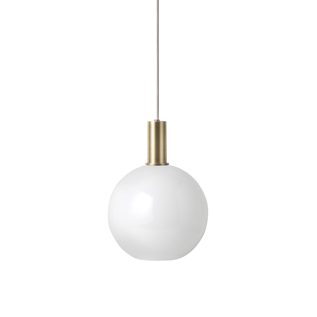 Low Socket - Opal Shade Sphere