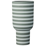 Varia Sculptural Vase Dusty Green/Forest