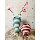 Varia Sculptural Vase Rose/Bordeaux