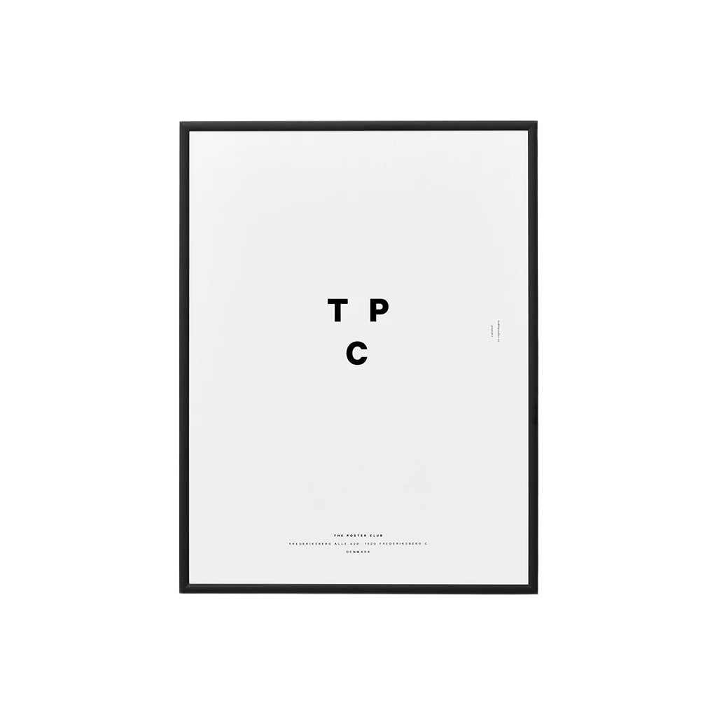 Black Alu Frame