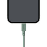 Cable 1 USB-A to Apple Lightning - Oak Green