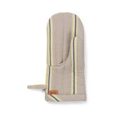 Hale Oven Mitt - Oyster/Lemon/Bright Blue