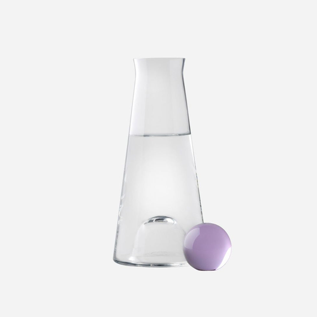 Fia Carafe Clear/amethyst