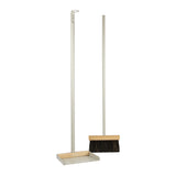 Long Handled Dustpan & Broom Set - Grey
