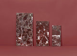 Burgundy Marble Rectangular Board M