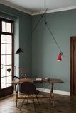 VV Cinquanta Suspension - Black structure, black and red reflectors