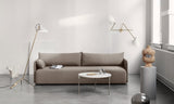 VV Cinquanta Twin Wall - Brass mount, white reflectors