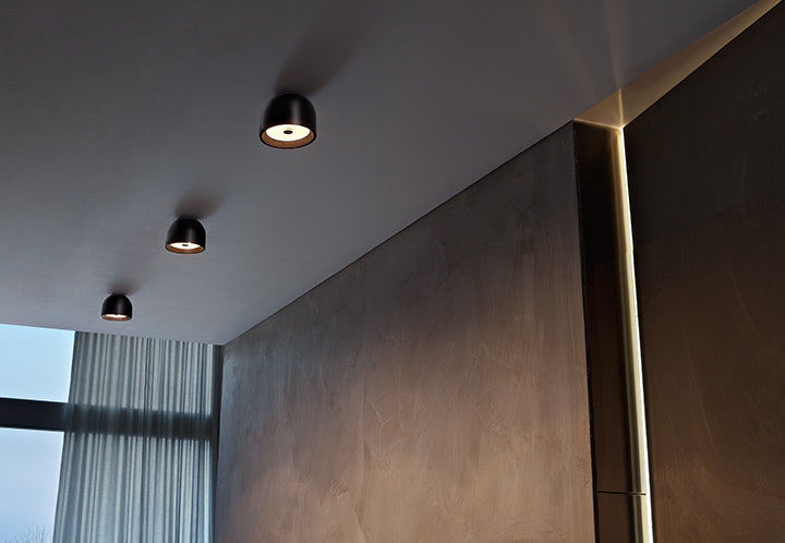 Wan Ceiling/Wall - Black