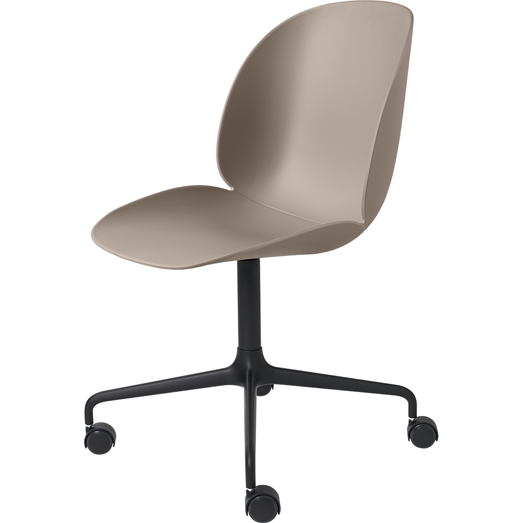 Beetle Meeting Chair, Un-Upholstered