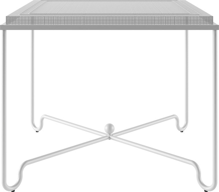 Tropique Dining Table - White Semi Matt
