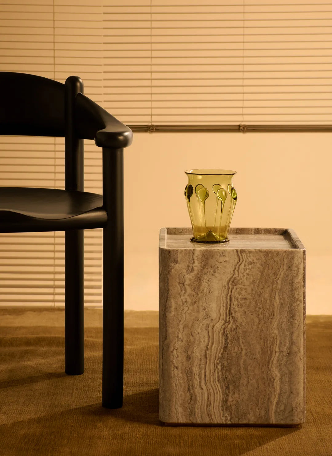 Pietra Side Table - Lively Sepia