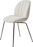Beetle Soft Dining Chair - Fully Upholstered, Conic base