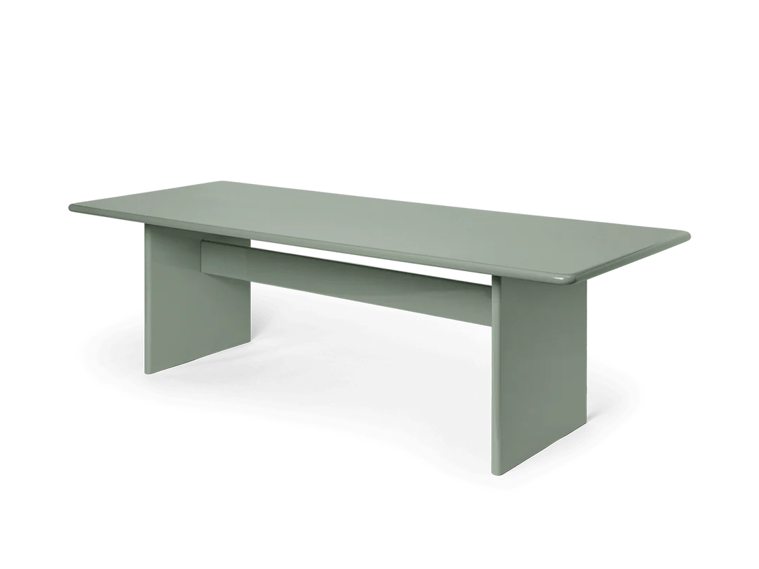 Rink Dining Table - Tea Green