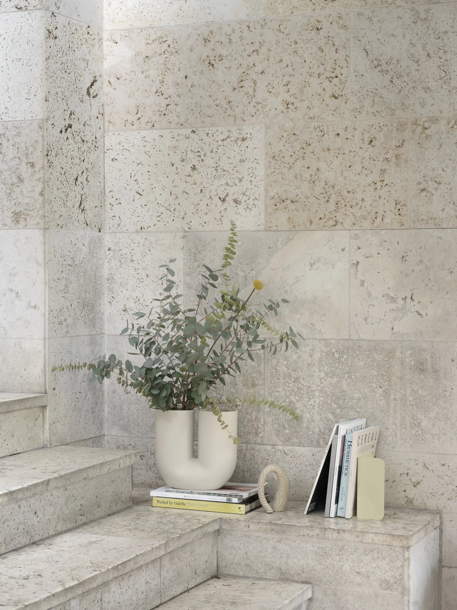Compile Bookend - Green Beige