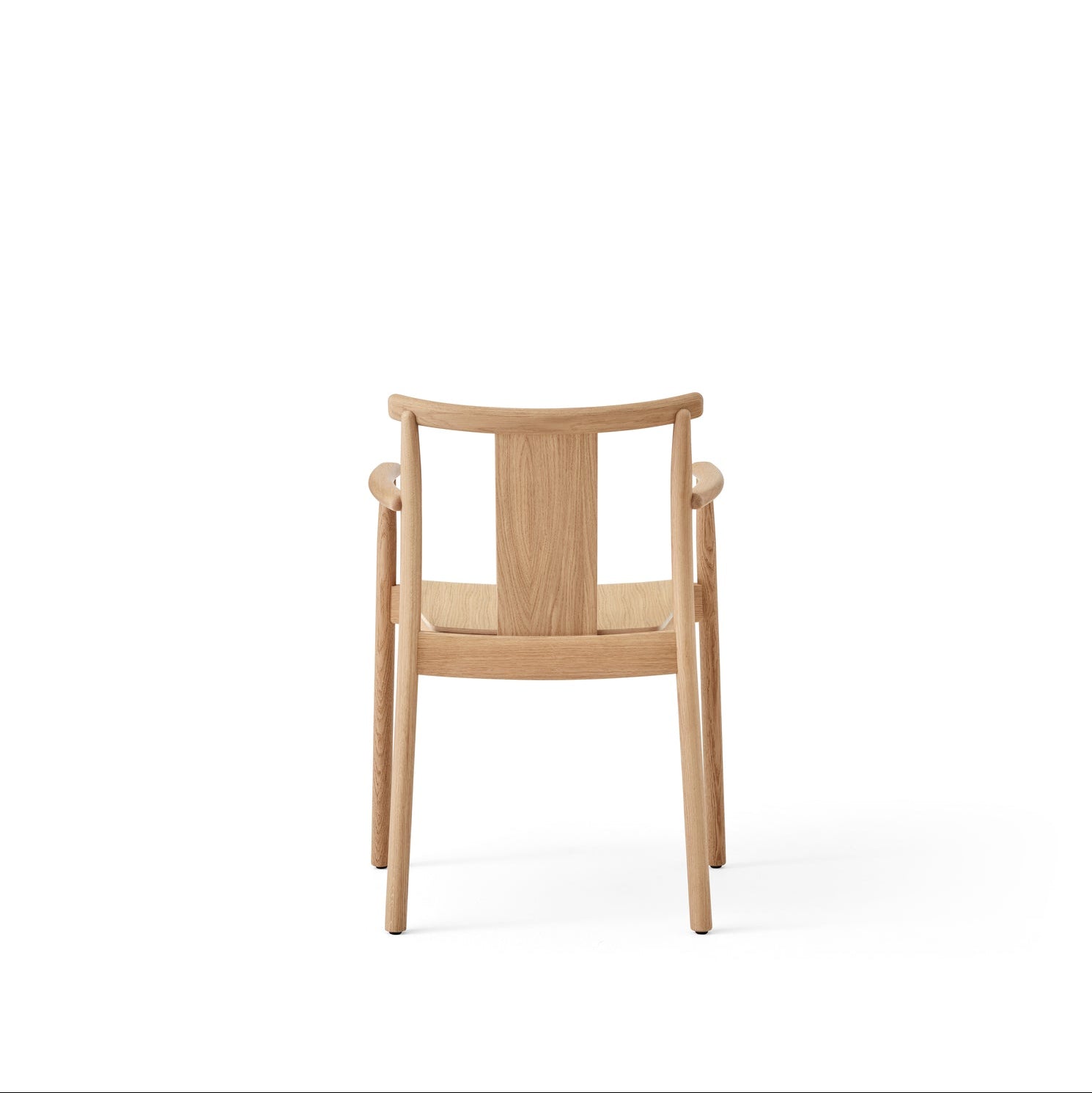Merkur Dining Chair w/Armrests - Natural Oak