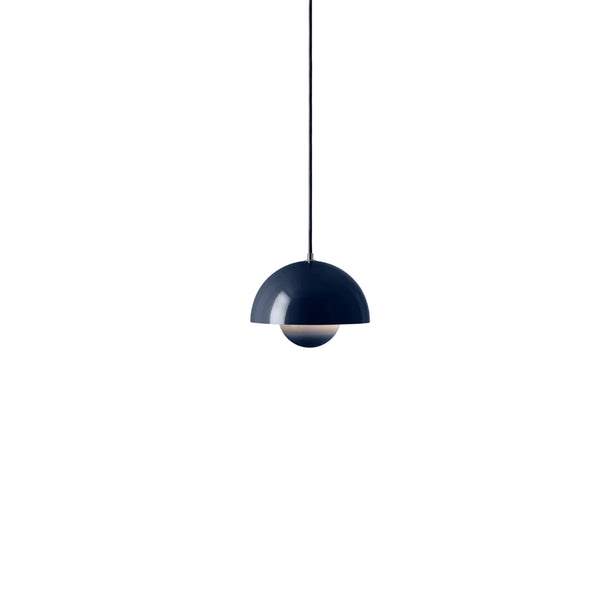 Flowerpot Pendant Small VP1 - Steel Blue