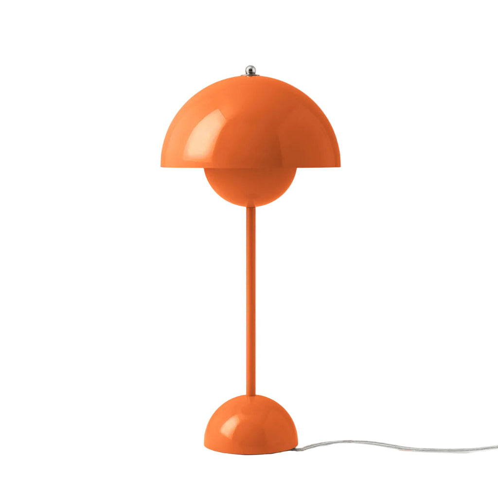 Flowerpot table lamp VP3 - Zesty Orange