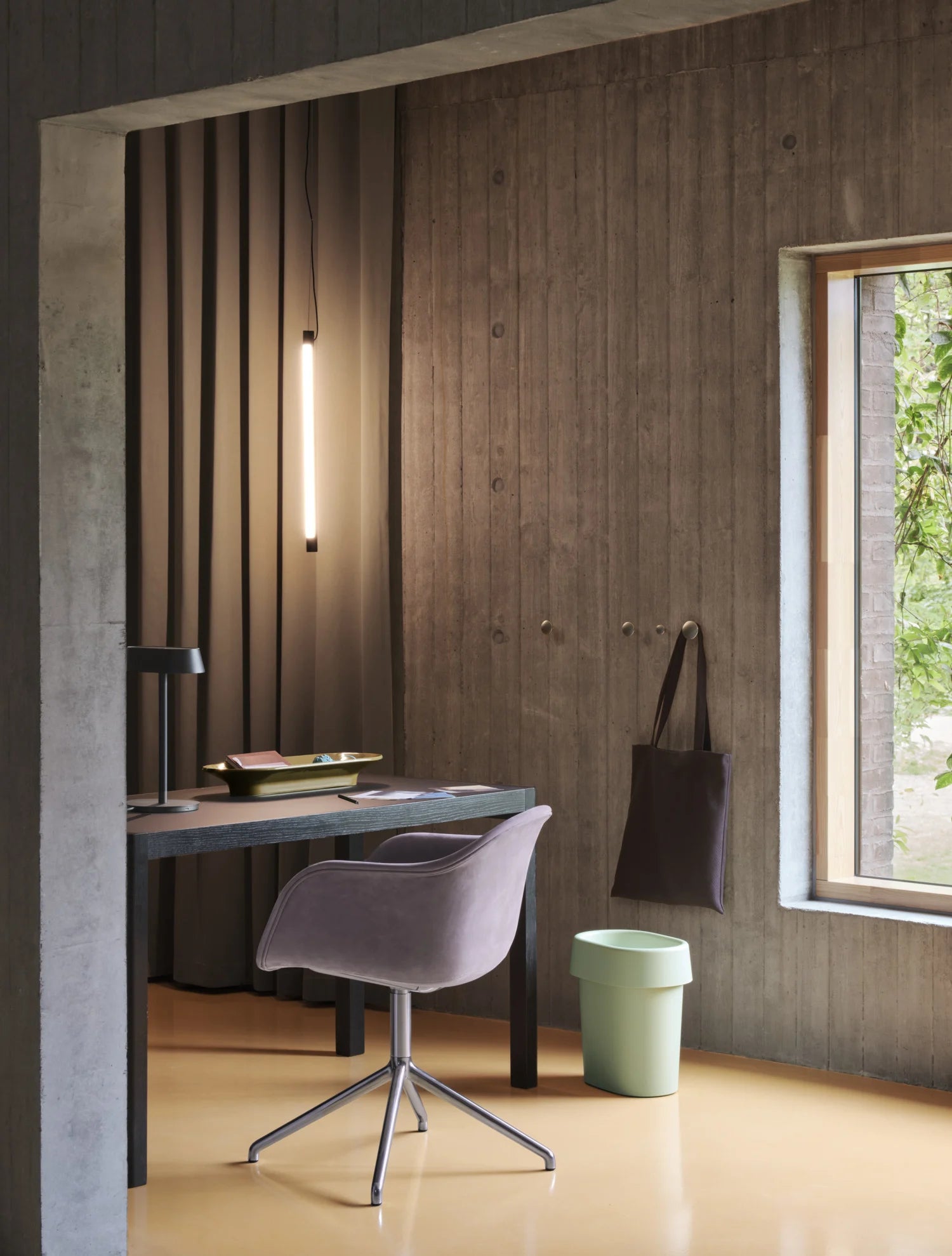 Reduce Paper Bin - Light Green