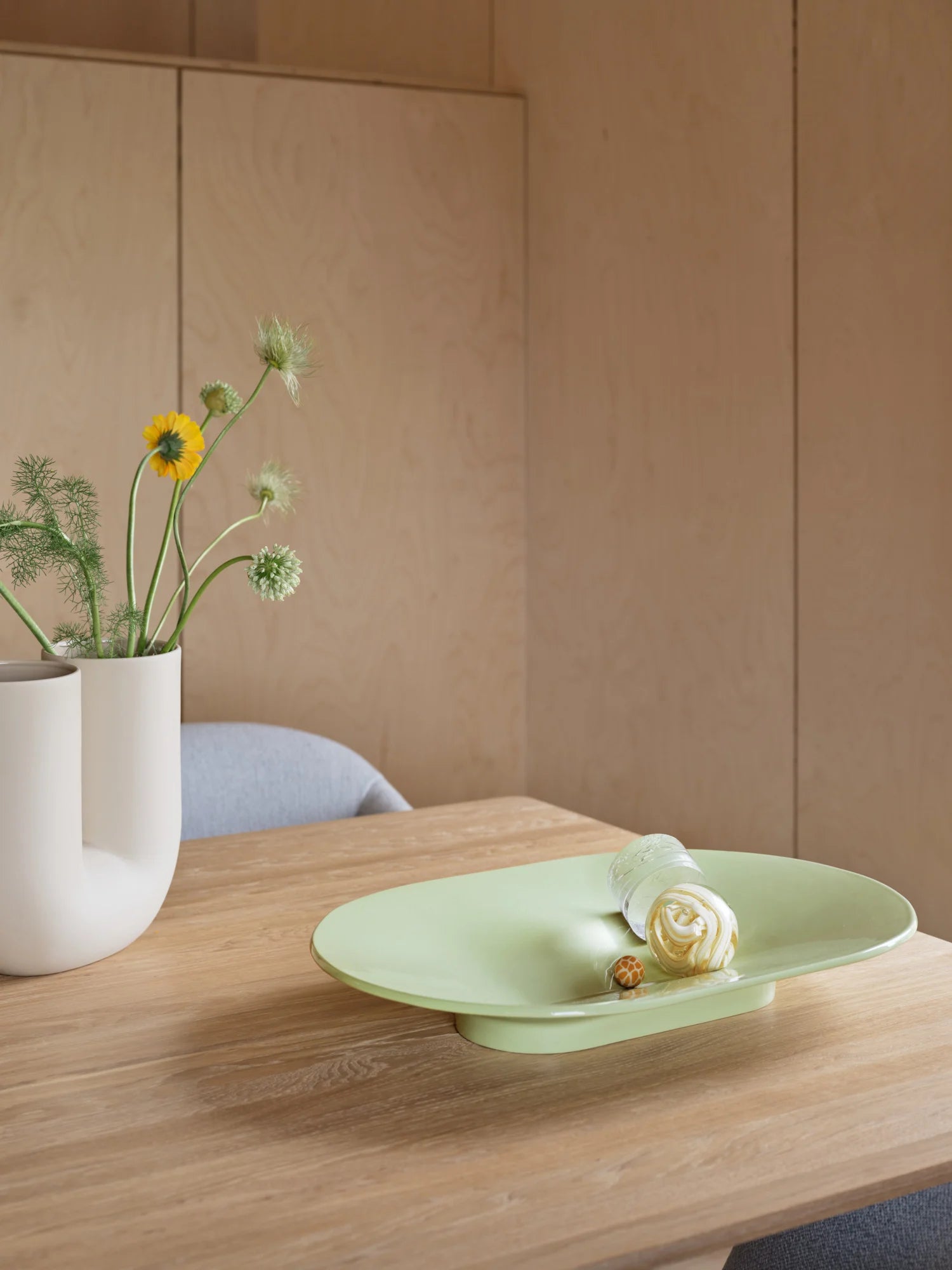 Mere Bowl 52 x 36 cm - Light Green